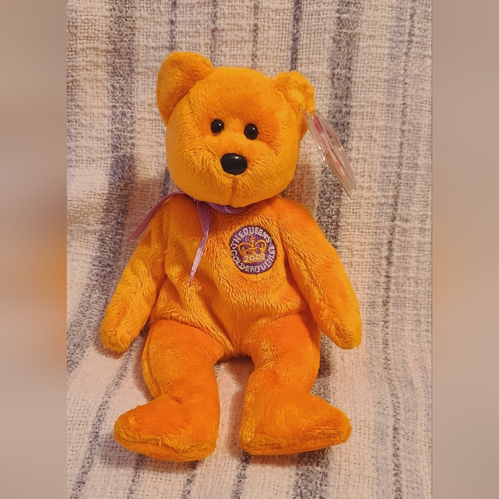 2002 Celebrations the Bear Beanie Baby 🧡